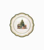 Hedgehog porcelain Christmas decoration - Image 4